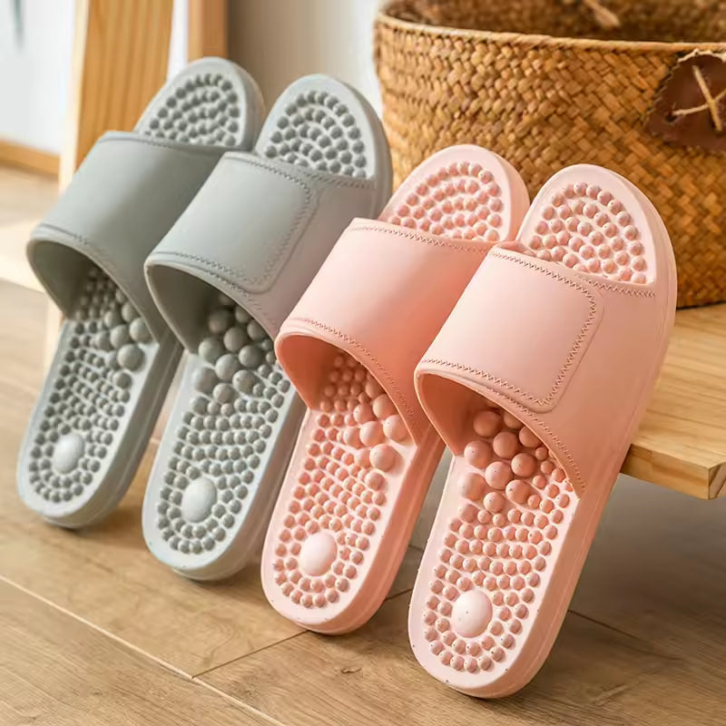 Women Men Massage Home Slippers Couple Shoes