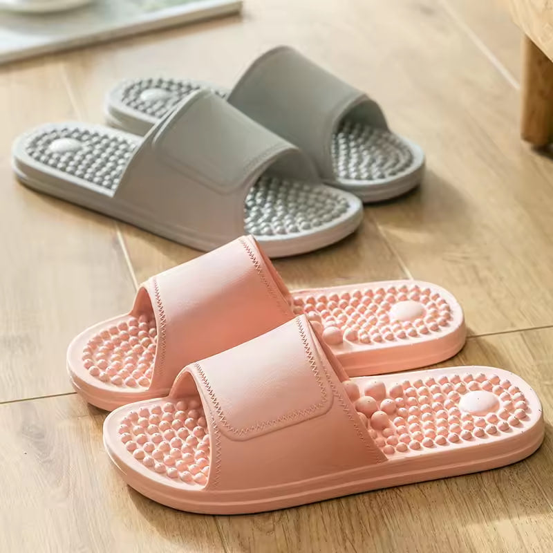 Women Men Massage Home Slippers Couple Shoes