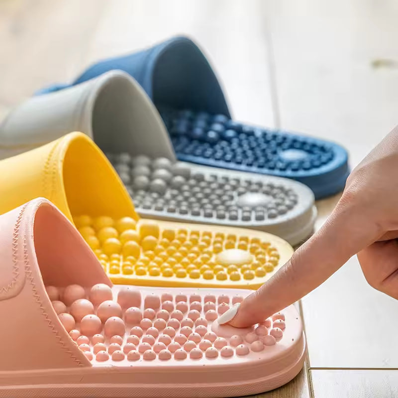 Women Men Massage Home Slippers Couple Shoes
