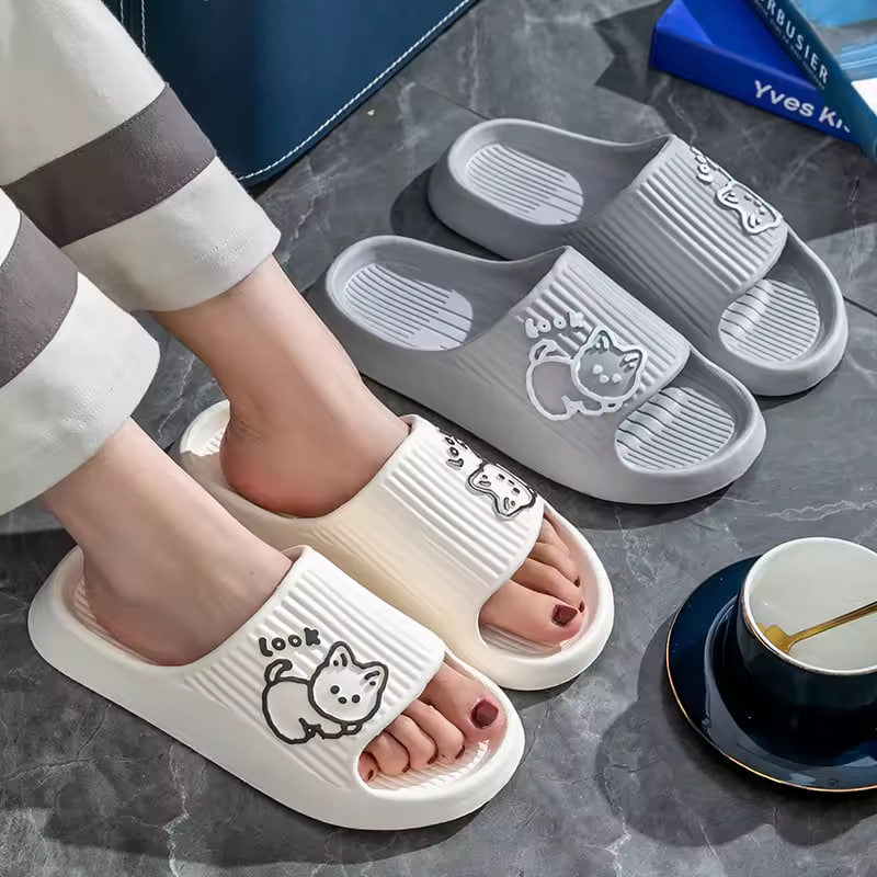 Summer Slippers Bathroom Platform Non-Slip