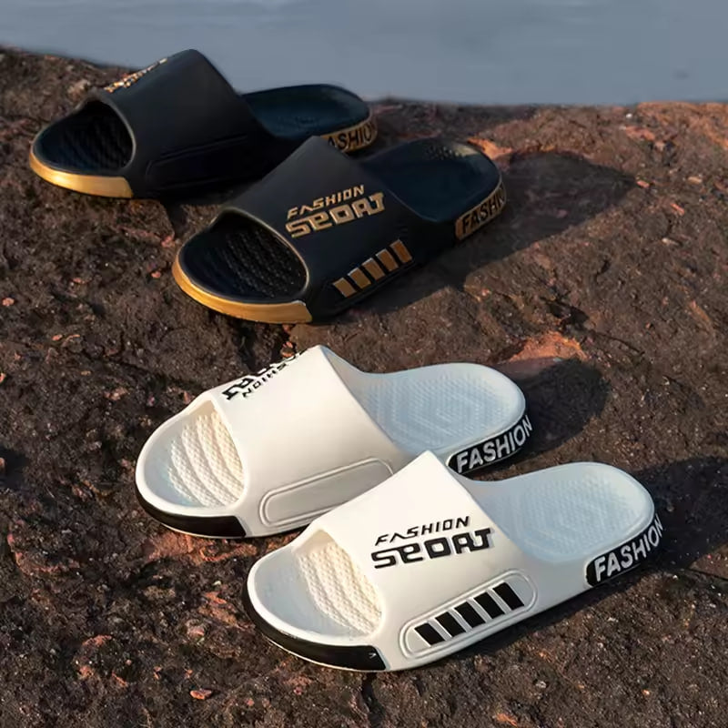 Men Women Outdoor Soft EVA Slippers Thick Bottom